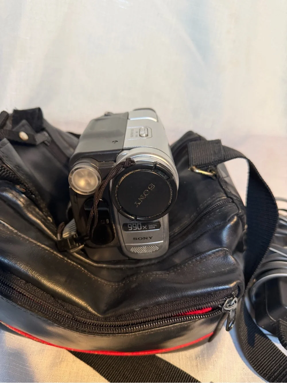 Sony Silver Handycam Video Hi8 Camcorder